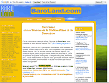 Tablet Screenshot of baroland.com